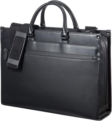 SANWA 15.6-inch Laptop Computer Briefcase, Water Resistant, Business Bag with Waterproof Zipper, Shoulder Lawyer Bag with Strap, Artificial Leather Handbag, Compatible with MacBook, for Men, Women in Kuwait