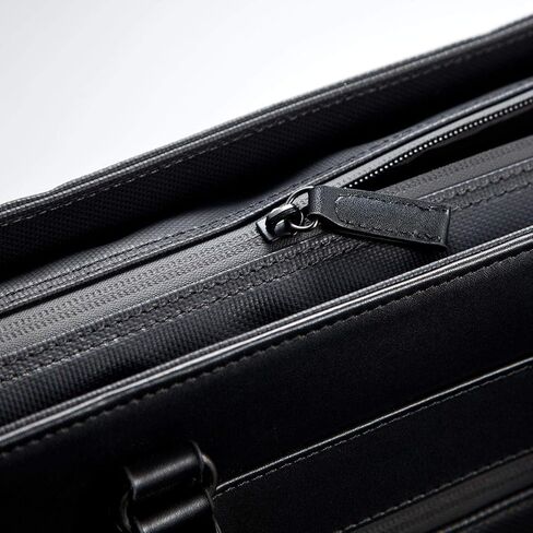 SANWA 15.6-inch Laptop Computer Briefcase, Water Resistant, Business Bag with Waterproof Zipper, Shoulder Lawyer Bag with Strap, Artificial Leather Handbag, Compatible with MacBook, for Men, Women in Kuwait