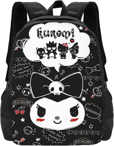 Cute Backpack For Girls Women Cartoon Backpacks Lovely 17 Inch Bookbag Lightweight Cute Travel Backpack Gifts in Saudi Arabia