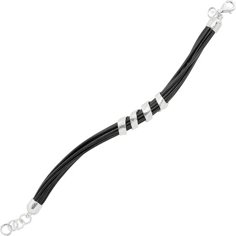 Silpada 'Fresh Twist' Serling Silver Stretch Bracelet, 7.5" in Saudi Arabia