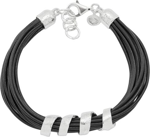 Silpada 'Fresh Twist' Serling Silver Stretch Bracelet, 7.5" in Saudi Arabia