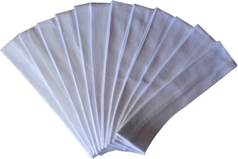 1 دستة 5 بوصة عصابات رأس مطاطية من القطن (أبيض مضحك رسمي للفتيات) in Kuwait