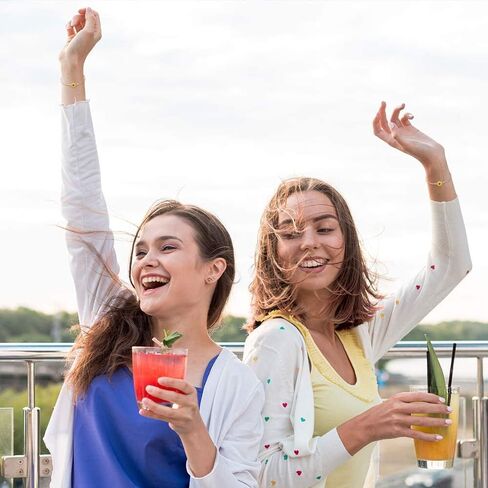 Inscape Data Handmade Sunflower Boho Bracelet Friendship Jewelry for Women Girl 2 Set in Kuwait