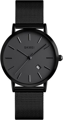 MASTOP Women's Quartz Watches Ultra-Thin Gorgeous Simple Petite Wrist Watches Small Dial Mesh Steel Bracelet in Kuwait
