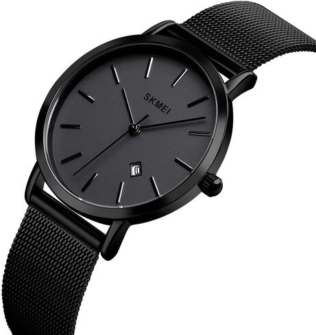MASTOP Women's Quartz Watches Ultra-Thin Gorgeous Simple Petite Wrist Watches Small Dial Mesh Steel Bracelet in Kuwait