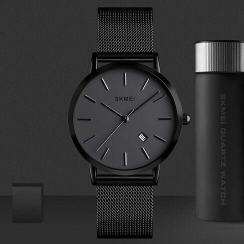 MASTOP Women's Quartz Watches Ultra-Thin Gorgeous Simple Petite Wrist Watches Small Dial Mesh Steel Bracelet in Kuwait