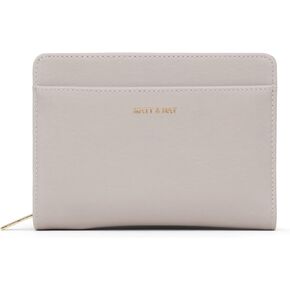 مات اند نات حقائب يد نباتية، محفظة اكورديون صغيرة من ويبر، لؤلؤي (رمادي) - محافظ وحقائب مصممة، لم يتم اختبارها على الحيوانات in Kuwait