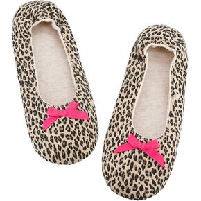 Panda Bros Women's Ballerina House Slippers,Anti-Skid Comfy Warm Ballet Style Slippers in Kuwait
