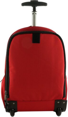 K-Cliffs Heavy Duty Rolling Backpack School Bookbag with Wheels Deluxe Wheeled Daypack in Saudi Arabia