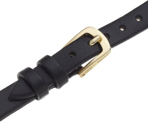 هادلي-روما سوار ساعة جلد للنساء 10 ملم، اللون: اسود (الموديل: LSL702LA 100)، اسود، 10 ملم، جلد العجل لا يسبب الحساسية، L, أسود, جلد العجل لا يسبب الحساسية L in Kuwait