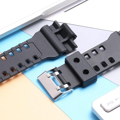 WRISTARMOR Resin Replacement Watch Band for Casio G-Shock GD120/GA-100/GA-110/GA-700 Mens Strap in Saudi Arabia