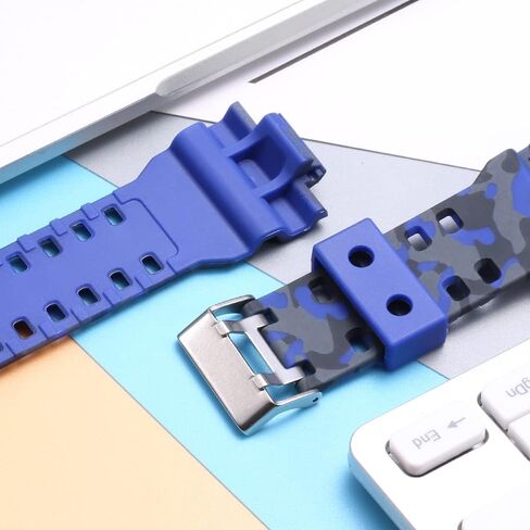 WRISTARMOR Resin Replacement Watch Band for Casio G-Shock GD120/GA-100/GA-110/GA-700 Mens Strap in Saudi Arabia