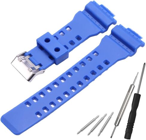 WRISTARMOR Resin Replacement Watch Band for Casio G-Shock GD120/GA-100/GA-110/GA-700 Mens Strap in Saudi Arabia