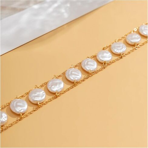 Sexy Pearl Bra Body Chain Jewelry Summer Beach Pearl Harness Bra Chain Necklace Bikini Festival Rave Pearl Bra Bralette Trendy Pearl Bead Waist Body Jewelry for Women in Kuwait
