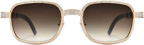 HEPIDEM 100% Really Buffalo Horn Luxury 720pcs Diamonds Buffs Sunglasses 7550180 in Kuwait
