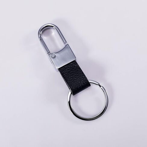 MING DI Key Chain with Leather for Men and Women,Upscale Car Keychain Key Ring Key Holder-2 Pack in Saudi Arabia