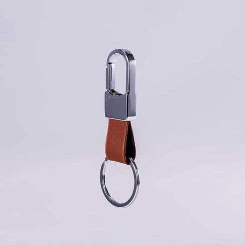 MING DI Key Chain with Leather for Men and Women,Upscale Car Keychain Key Ring Key Holder-2 Pack in Saudi Arabia