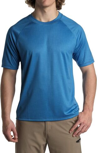 ZeroXposur Mens Sun Shirt UPF 50+ - Lightweight, Quick-Dry Swim Shirts for Men - Short-Sleeve Rash Guard for Men in Saudi Arabia