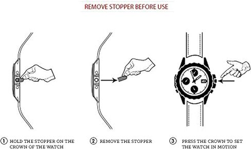 ساعة تشارلز ريموند للجنسين بسوار مطاطي كلاسيكي مقاس 6 بوصات، سهلة القراءة مع أرقام عربية ذهبية شفافة على القرص، وجه متوسط ​​الحجم - 8197Strch in Kuwait