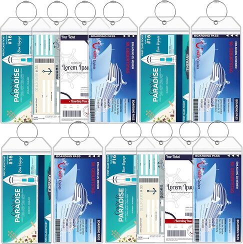 بطاقة أمتعة لأساسيات سفينة الرحلات البحرية، 12 عبوة لبطاقات أمتعة الرحلات البحرية للأميرة كرنفال NCL عريضة... in Kuwait