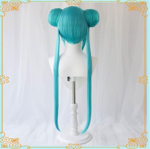 زدنجوانج كوين شعر مستعار تنكري بتصميم انيمي ساكورا ميكو بطول 120 سم مع مشبك على ذيل حصان مزدوج بلون زهري in Kuwait