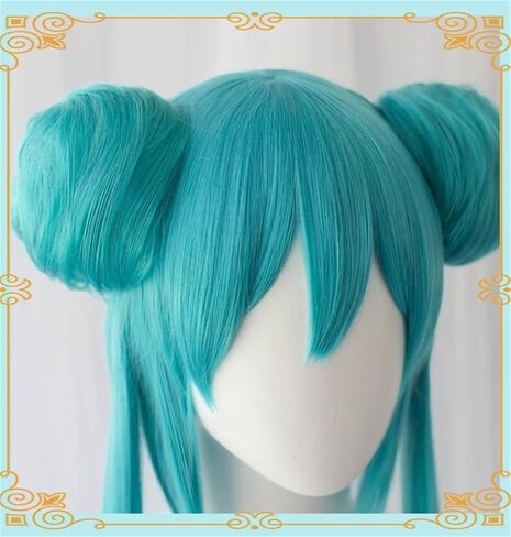 زدنجوانج كوين شعر مستعار تنكري بتصميم انيمي ساكورا ميكو بطول 120 سم مع مشبك على ذيل حصان مزدوج بلون زهري in Kuwait