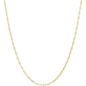 ADINA EDEN Italian Gold Chain Necklace, 14K Gold Filled Choker Necklace For Women | Cuban Link, Figaro, and Snake Herringbone Necklaces For Women in Kuwait