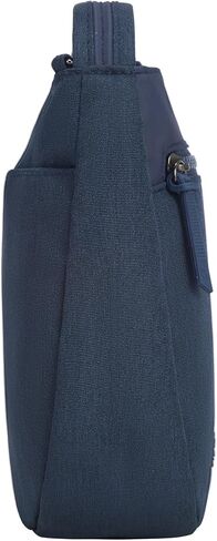 Travelon Metro Anti-Theft Saddle Crossbody, Navy Heather in Saudi Arabia