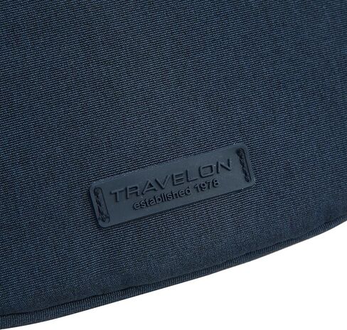 Travelon Metro Anti-Theft Saddle Crossbody, Navy Heather in Saudi Arabia