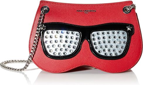 Karl Lagerfeld Paris Ikons Essential Crossbody, Crimson in Saudi Arabia