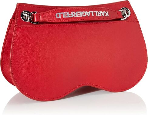 Karl Lagerfeld Paris Ikons Essential Crossbody, Crimson in Saudi Arabia