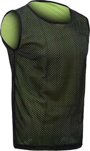 جيرسي كرة السلة ذو الوجهين Athllete (مجموعة من 6 قمصان) قمصان كرة السلة، جيرسي كرة السلة للشباب in Kuwait