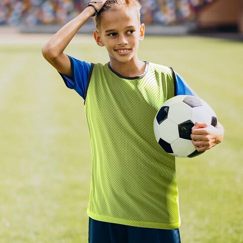 جيرسي كرة السلة ذو الوجهين Athllete (مجموعة من 6 قمصان) قمصان كرة السلة، جيرسي كرة السلة للشباب in Kuwait