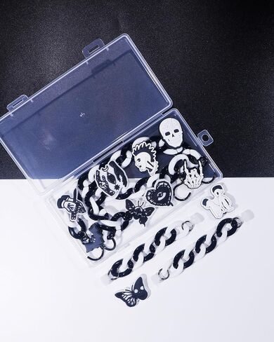COYWX Horror Shoe Charm Goth croc charms Purple Skull Halloween Charm for Girls Men Women in Saudi Arabia
