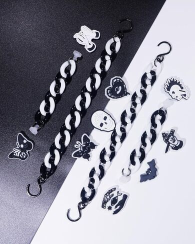 COYWX Horror Shoe Charm Goth croc charms Purple Skull Halloween Charm for Girls Men Women in Saudi Arabia