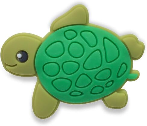 Gliquran 24 PCS Turtle Shoe Charms Pack,Sea Animal Widgets for Bubble Slides Clog Shoe DIY，Cute Beach PVC Pin Decoration in Kuwait