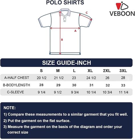 قمصان بولو بيكيه للرجال من VEBOON بأكمام قصيرة من مزيج القطن وياقة كاجوال للعمل in Kuwait