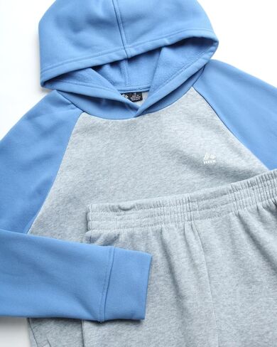 RBX Boys' Sweatsuit - 2 Piece Performance Fleece Hoodie Sweatshirt and Jogger Sweatpants - Active Tracksuit Set (4-12) in Saudi Arabia