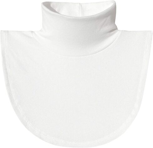 Shinywear Fake Turtleneck Dickies for Women, Detachable Turtleneck Collar,Half Mock Turtlenecks,Cotton in Saudi Arabia