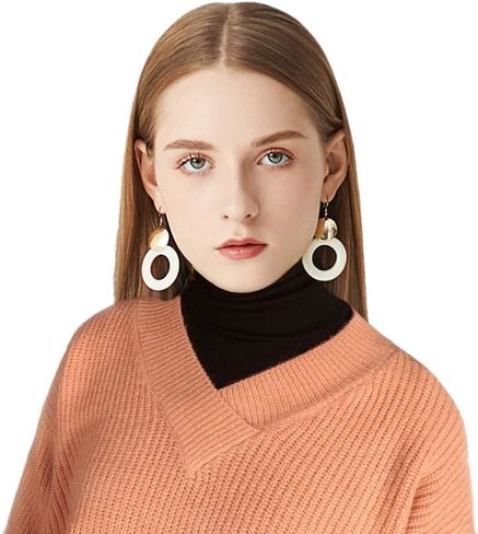 Shinywear Fake Turtleneck Dickies for Women, Detachable Turtleneck Collar,Half Mock Turtlenecks,Cotton in Saudi Arabia
