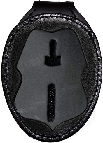 Baltimore Police Recessed Badge Wallet (Cutout PF135, 3.35 inches tall) in Saudi Arabia