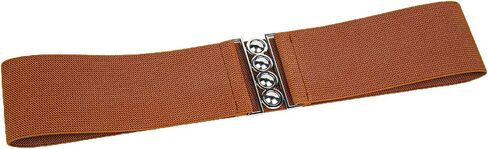Modeway women's wide elastic waist belt ladies fashion stretch costume belts for women dresses in Kuwait