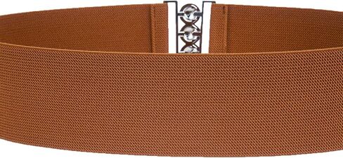 Modeway women's wide elastic waist belt ladies fashion stretch costume belts for women dresses in Kuwait