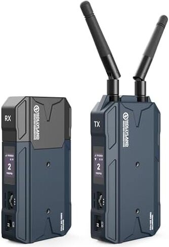 جهاز ارسال واستقبال فيديو لاسلكي مارس 300 برو من هوليلاند [رسمي] HDMI مع وقت استجابة منخفض 0.08 ثانية، لمصوري الفيديو والمصورين والمخرجين السينمائيين (محسن) in Kuwait