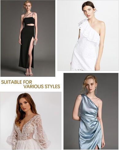 حمالات صدر لاصقة من ديجيتابور - 4 أزواج من حمالة صدر سيليكون غير مرئية لاصقة بدون ظهر للنساء مع أغطية للحلمات in Kuwait