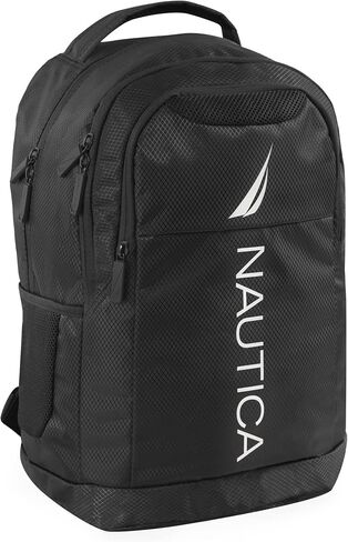 NAUTICA Backpack, Black, 18" in Saudi Arabia