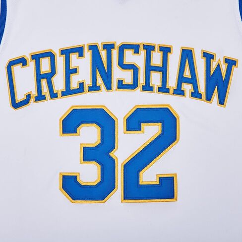 McCall #22 Wright #32 Love and Basketball Moive Crenshaw Basketball Jersey in Saudi Arabia