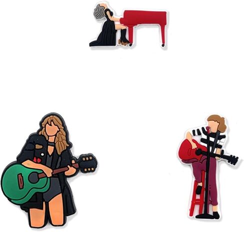 BUSANSO Music Shoe Charms Cute Shoes Decoration for Shoe Decoration Accessories Birthday Gifts Party Favors in Saudi Arabia