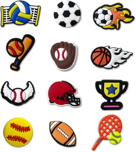 35 قطعة من سحر الأحذية للأولاد، إكسسوارات أحذية رياضية كرتونية، سحر رائع للمراهقين والأطفال ديكورات الأحذية وسوار معصم هدايا الحفلات in Kuwait