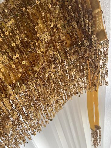 Belly Dance Hip Scarf Sequin Tassel Skirt Wrap in Saudi Arabia